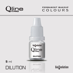 Bioevolution Dilution Qline Pro 5ml rozcieńczalnik do barwników do makijażu permanentnego