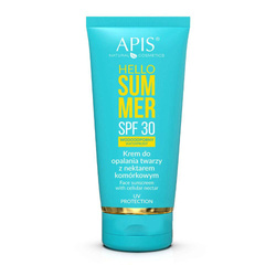 Apis hello summer spf 30, facial sunscreen with cellular nectar 50 ml