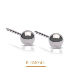 Ball 3 mm earrings SFJ natural medical titanium