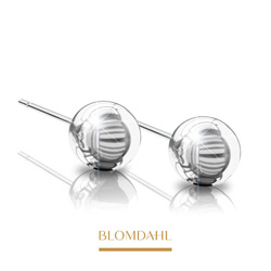 Ball 5 mm earrings SFJ silver medical titanium