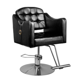 Hair system barber chair 0-90 black