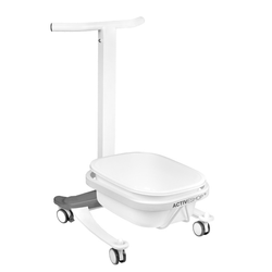 Pedicure comfort paddling pool on wheels with lift function