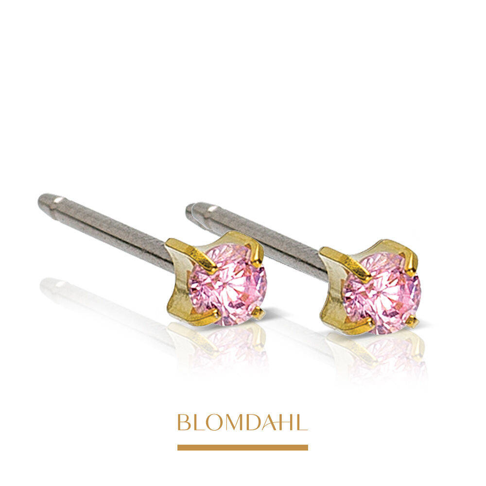 Rose gold deals titanium earrings