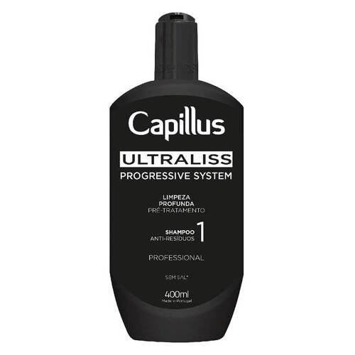 Capillus ultraliss nanoplastic, cleansing shampoo, step 1, 400ml