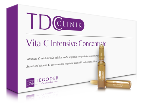 Concentrated cocktail with vitamin C, stem cells and silica VITA C CONCENTRATE 22x2ml