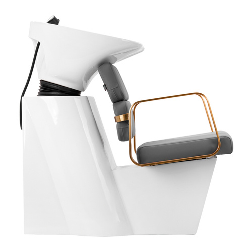 Gabbiano hairdresser's wash station porto gold grey