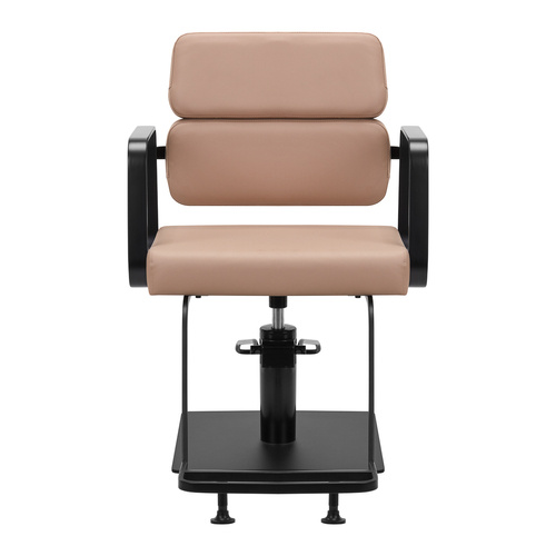 Gabbiano hairdressing chair porto black and beige