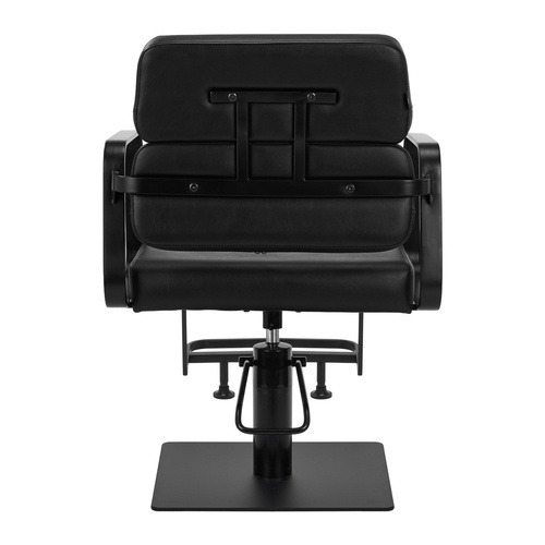 Gabbiano hairdressing chair porto black and black