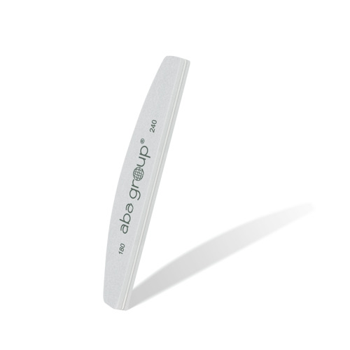 Nail file HALF-PINCH 180/240 STANDARD gray -Aba Group