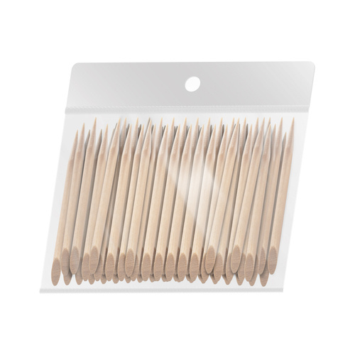 Ocho nails wooden cuticle sticks 6,5cm 100 pcs.