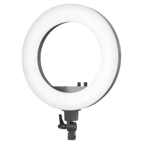 Ring light 18' 48w led ring light black + tripod