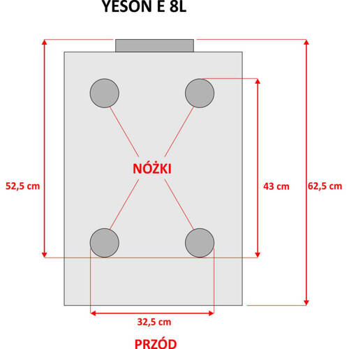 Yeson E-8L Black Line LCD Series Autoclave