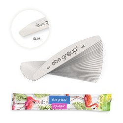 25x SECURE PACKAGE - Thin nail file 100/180 SLIM grey -Aba Group