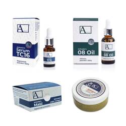 Arkada TC16 Serum + ointment 70G+ 08 oil+ sugar scrub 300g