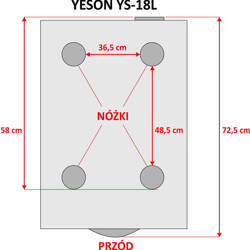 Autoclave Yeson series YS 18L Silver Line class B