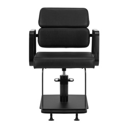 Gabbiano hairdressing chair porto black and black