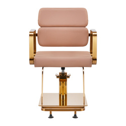 Gabbiano hairdressing chair porto gold beige