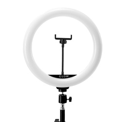 Glow ring lamp 10" bsc with 10w tripod