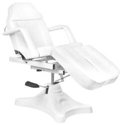 Hydraulic cosmetic beauty chair a 234c pedi cosmetic chair white