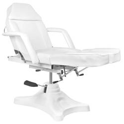 Hydraulic cosmetic beauty chair a 234c pedi cosmetic chair white