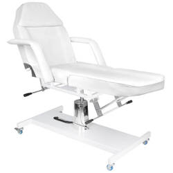 Hydraulic cosmetic beauty chair basic 210 white cosmetic chair on wheels