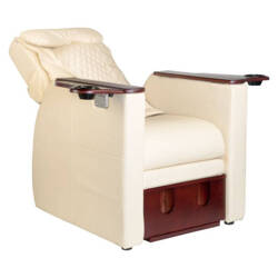 Pedicure spa chair with back massage azzurro 101 beige