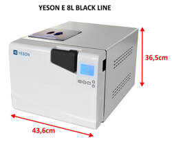 Yeson E-8L Black Line LCD Series Autoclave