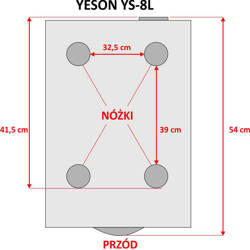 Yeson YS 8L series Silver Line medical autoclave