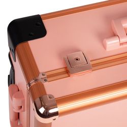 Trunk portable stand t-27 rose gold