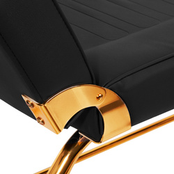 Cosmetic chair sillon 211 gold pro black