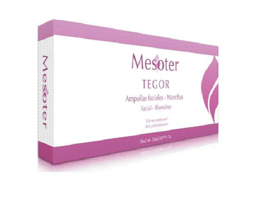 Ampoules for hyperpigmentation for mesotherapy/electroporation for face/body MESOTER MANCHAS 24x2ml