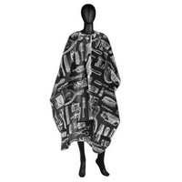 Hairdressing cape j-05 black