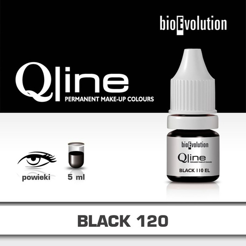 Pigment Bioevolution Black 120 - Qline- 5ml