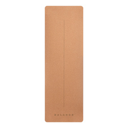 Balance yoga mat cork rubber