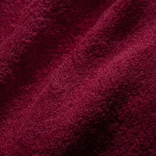 Maroon terry sheet