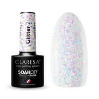 Claresa lakier hybrydowy glitter 2 -5g