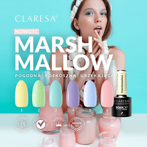 Claresa hybrid varnish marshmallow 2 5g