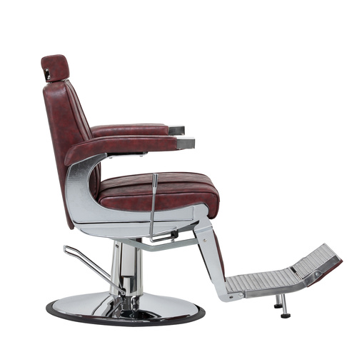 Hair system barber chair bm88066 maroon