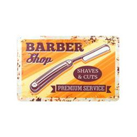 Decorative barber board b012