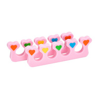 Pedicure foam separators 2 pcs hearts