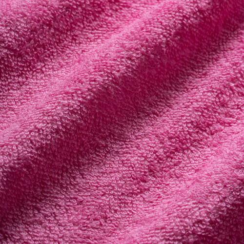 Pink terry sheet