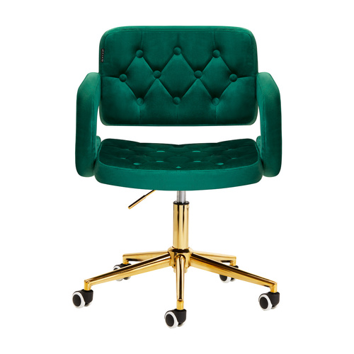 4rico chair qs-of213g velvet green