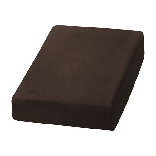 Brown velour sheet