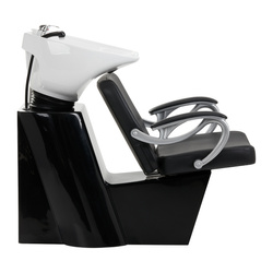 Hair system hairdresser's wash stand za31 black