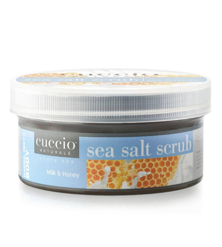 Cuccio Naturale Peeling Sea Salt Honey and Milk for hands, feet and body 553 ml