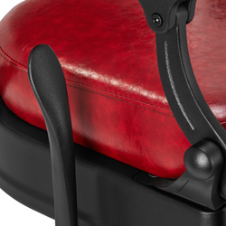 Gabbiano barber chair president red