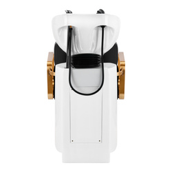 Gabbiano hairdresser's wash station porto gold black