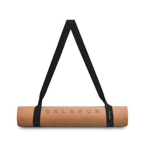 Balance yoga mat cork rubber