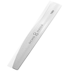 Ocho nails crescent slim file 100/180 1 pc safe pack