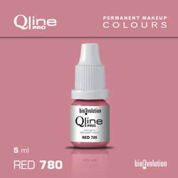 Pigment do makijażu permanentnego ust Bioevolution Red 780 Qline Pro 5ml 